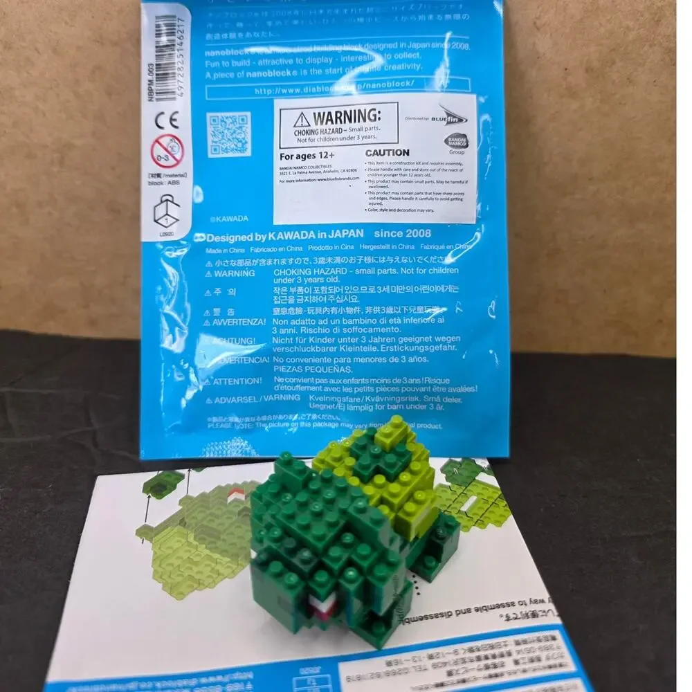 nanoblock - Pokémon - Bulbasaur, Pokémon Series (NBPM_003) by Kawada